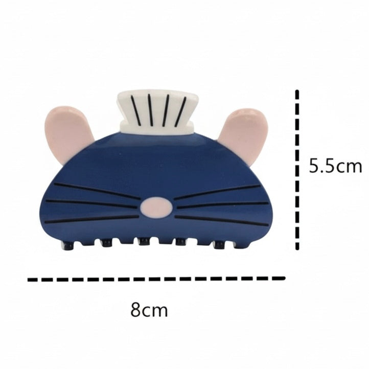 RATATOUILLE Inspired Claw Clip CHEF HAT Hair Clip REMY