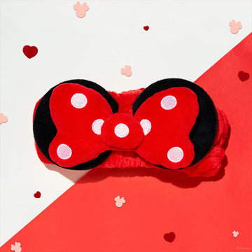 DISNEY 3D TEDDY HEADYBAND™ IN "SPOTTED IN RED"