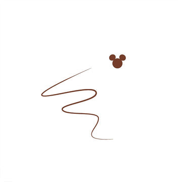 DISNEY DUAL-ENDED EYELINER & MICKEY SHAPED FRECKLE STAMP (BROWN)